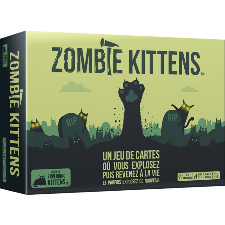 Exploding Kittens - Zombie Kittens - MOOD GAMES
