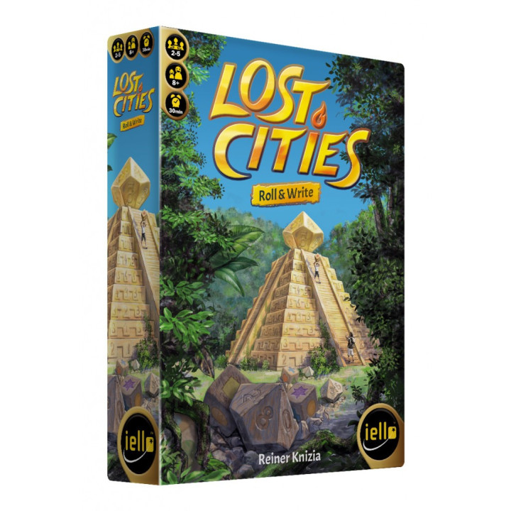 JEUX DE SOCIÉTÉ - Lost Cities - Roll & Write