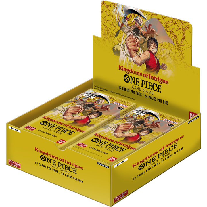 One piece - Kingdoms Of Intrigue - OP-04 - Booster display - TCG