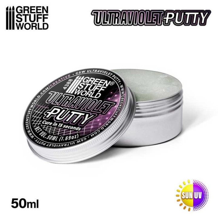 MATÉRIAUX - Mastic UV 50ml - Green Stuff World