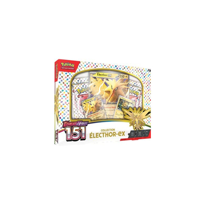 POKÉMON - Coffret des cartes à collectionner Pokémon EV3.5 Électhor-ex 151