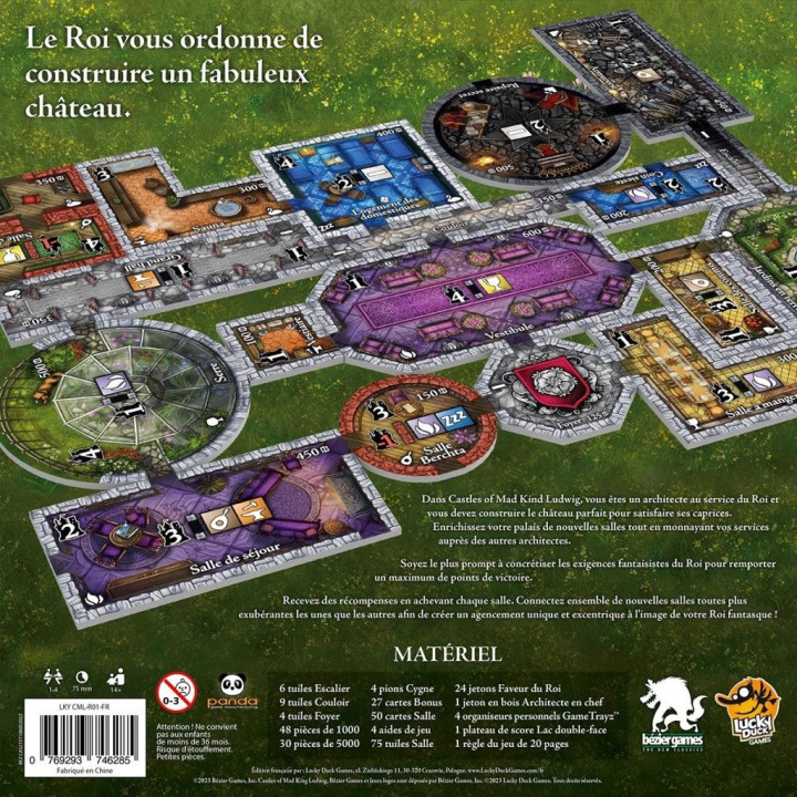 Castles of Mad King Ludwig - BOARD GAMES