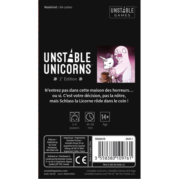 Unstable Unicorns - Cauchemars - GIOCHI D'ATMOSFERA
