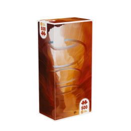 PUZZLES CARTONS - Puzzle Universe - Desert Rings - 500 Pièces