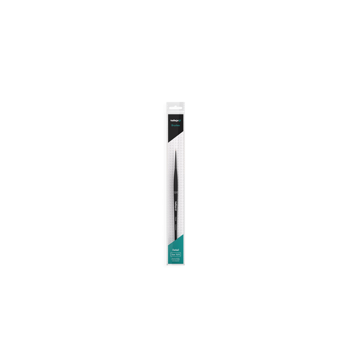 PINCEAUX - VALLEJO - BRUSH / DETAIL - ROUND SYNTHETIC BRUSH NO. 10/0