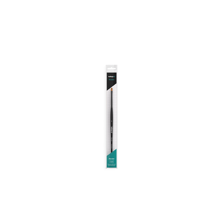 PINCEAUX - Vallejo - Brush / Blender - Flat Angled Synthetic Brush Small