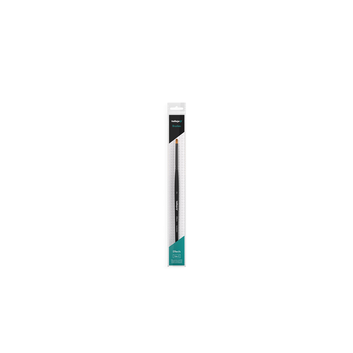 PINCEAUX - vallejo - brush / effects - flat rectangular synthetic brush no. 2