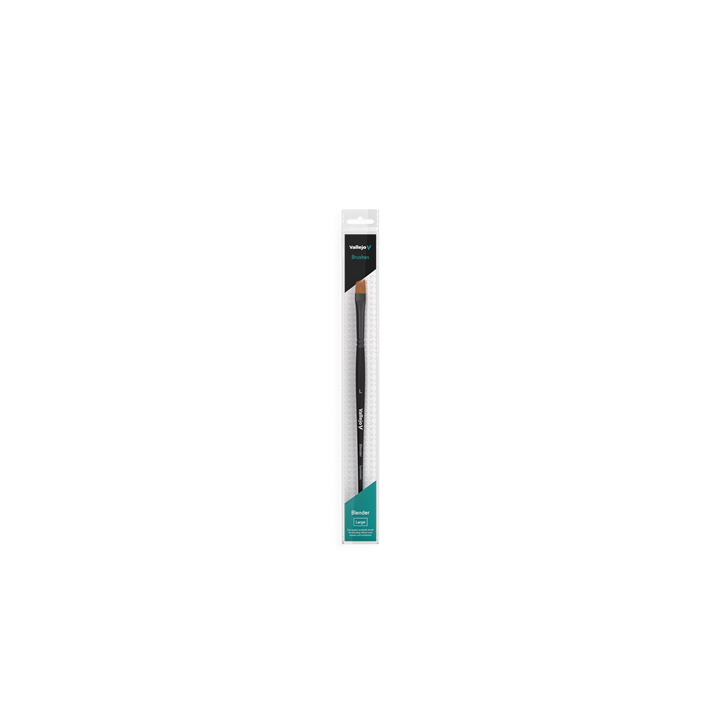 PINCEAUX - vallejo - brush / blender - flat angled synthetic brush large