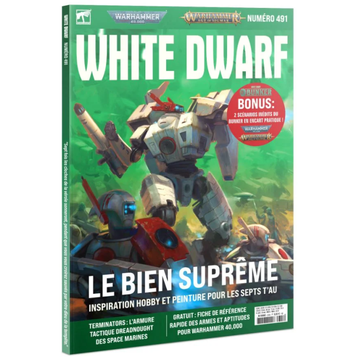 LIVRES - White dwarf 491