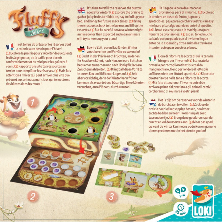 Fluffy Valley - BOARD GAMES
