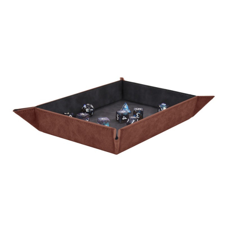 Ultra Pro - Foldable Dice Rolling Tray - Ruby - DICE - COUNTERS