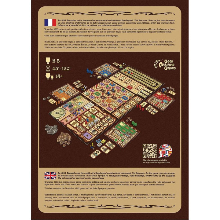 JEUX EXPERTS - Bruxelles 1893 - Belle Epoque
