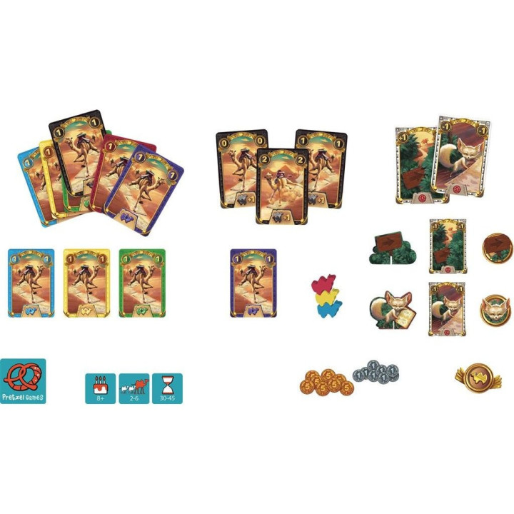 Camel Up - Le jeu de cartes - SORTEGGIARE