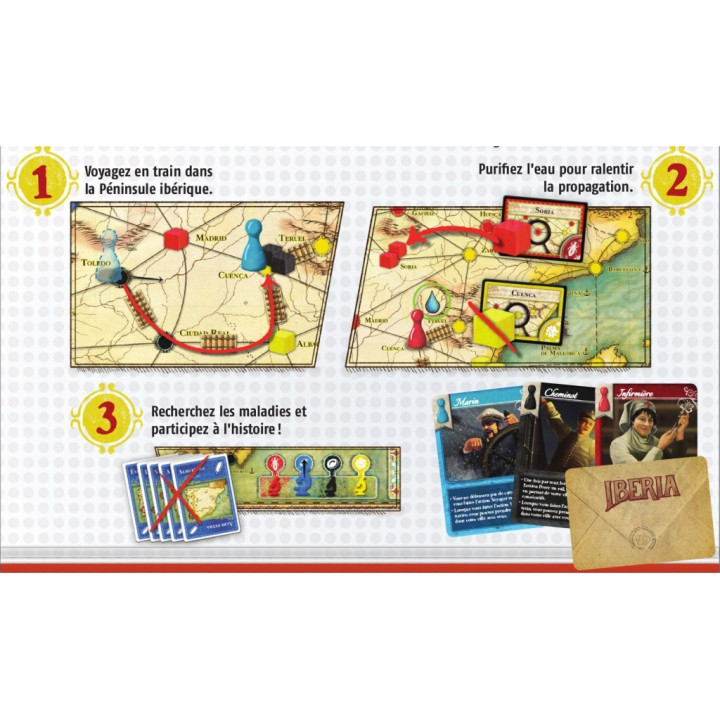 Pandemic - Iberia - GESELLSCHAFTSSPIELE