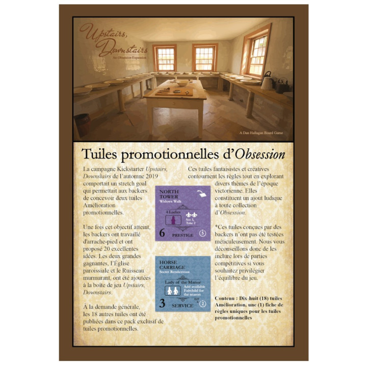 JEUX EXPERTS - Obsession – Tuiles Promotionnelles
