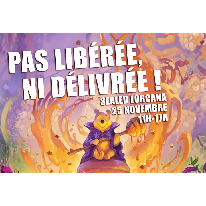 JEUX DE CARTE - Pas Libérée, Ni délivrée ! - Sealed Lorcana - 25.11.2023