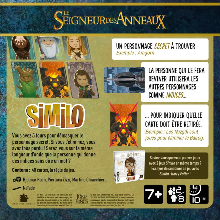 Similo - Le Seigneur des Anneaux - SORTEGGIARE