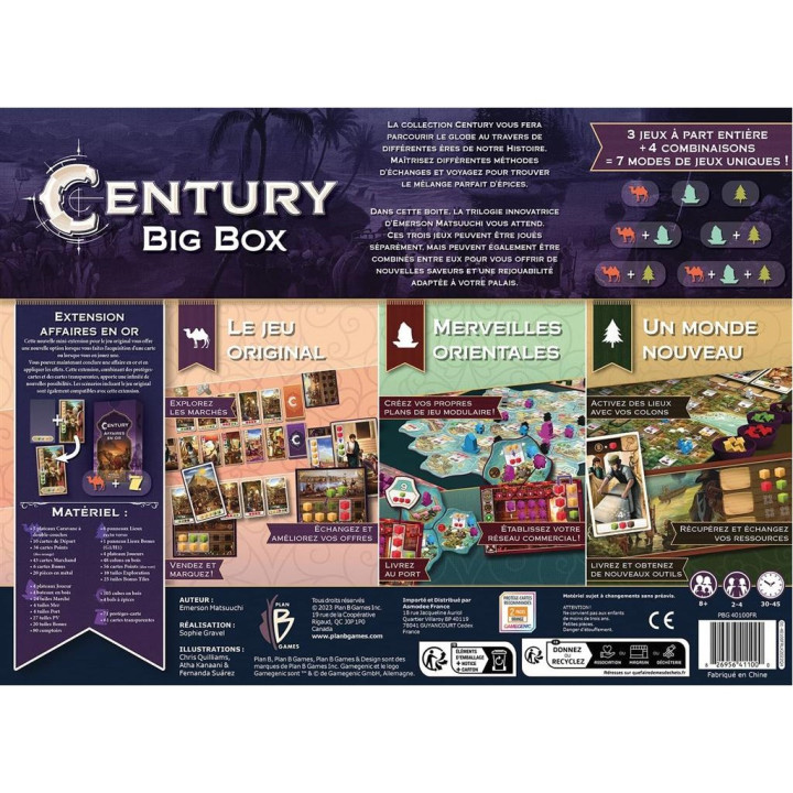 JEUX DE SOCIÉTÉ - Century - Big Box