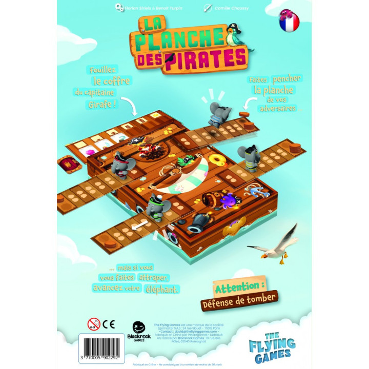 La Planche des Pirates - GESELLSCHAFTSSPIELE