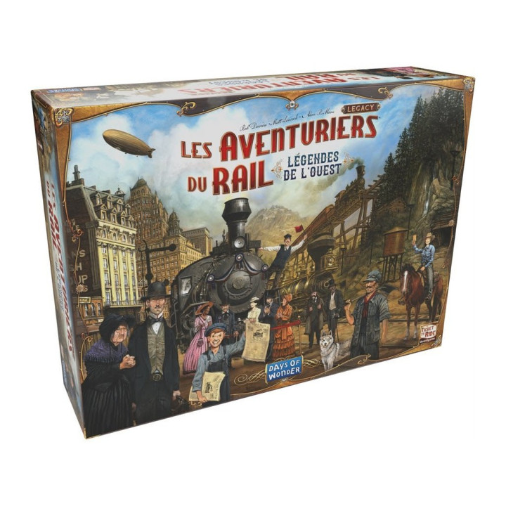 Les Aventuriers du Rail Legacy : Légendes de l’Ouest - FAMILIENSPIELE