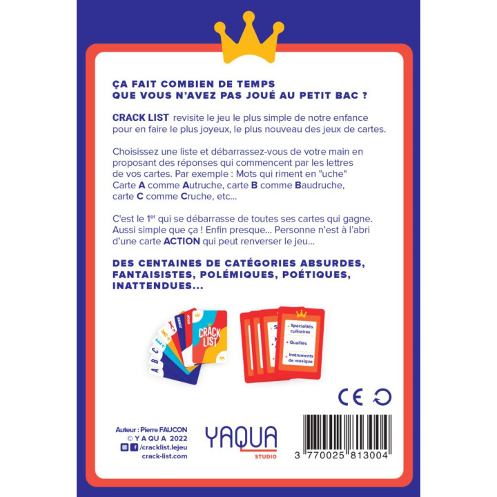 Crack List - GIOCHI IN FAMIGLIA