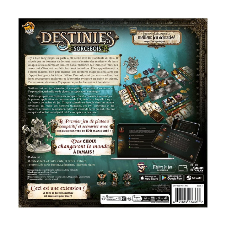 Destinies - Sorcebois - BOARD GAMES