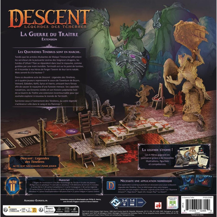 Descent : Légendes des Ténèbres - La Guerre du Traître - GIOCHI DA TAVOLO