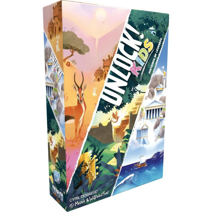JEUX ESCAPE - Unlock! Kids : Histoires de Légendes