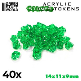 ACCESSOIRES JEUX DE SOCIÉTÉ - Acrylics Stones token
