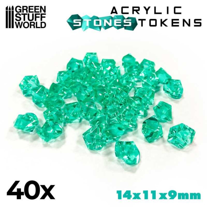 Acrylics Stones token - DICE - COUNTERS