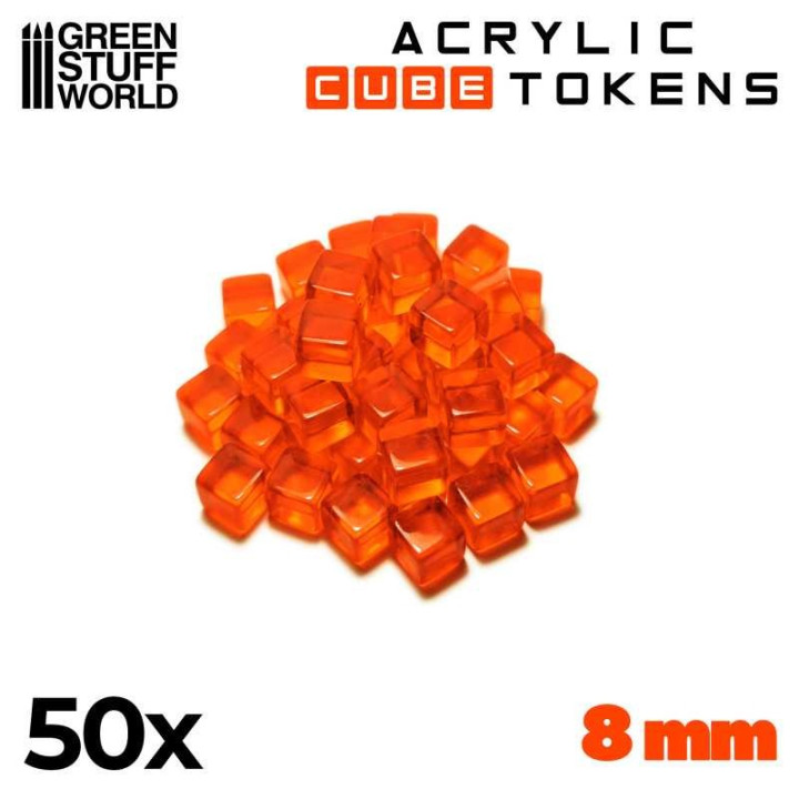 Jetons - Cubes 8mm - COUNTERS