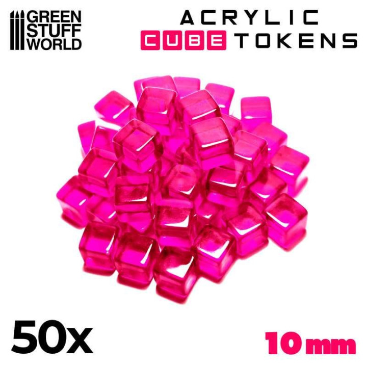 Jetons - Cubes 10mm - COUNTERS