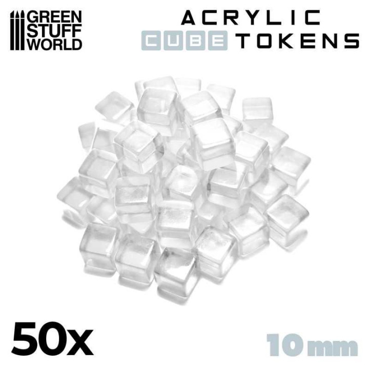 Jetons - Cubes 10mm - COUNTERS
