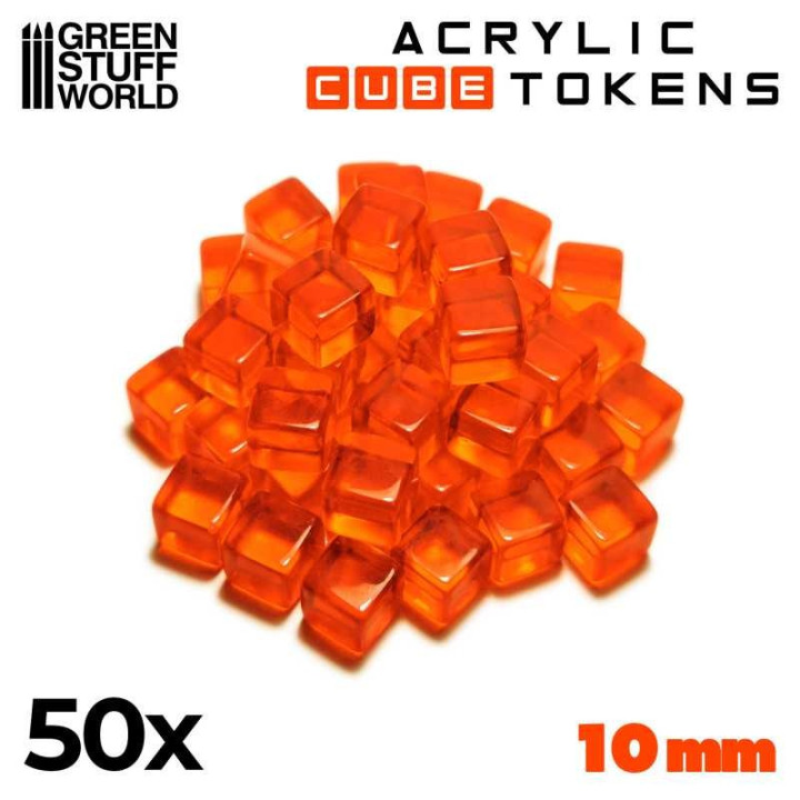 Jetons - Cubes 10mm - METRI