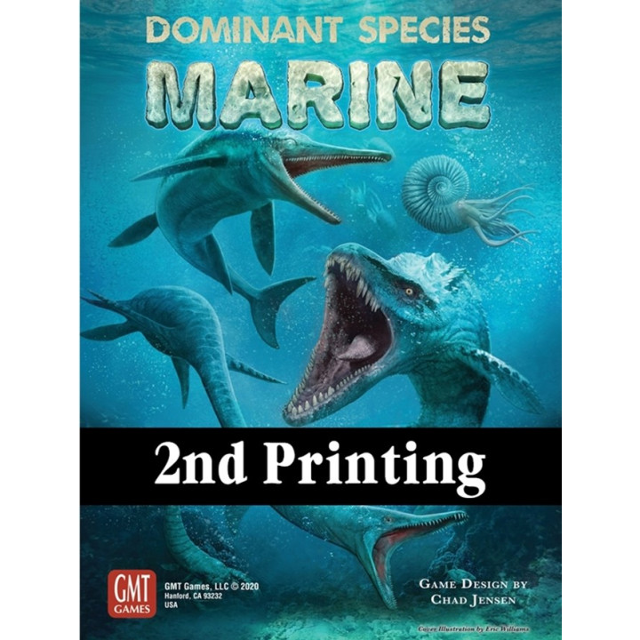 Dominant Species: Marine, 2nd Printing - BOARD GAMES
