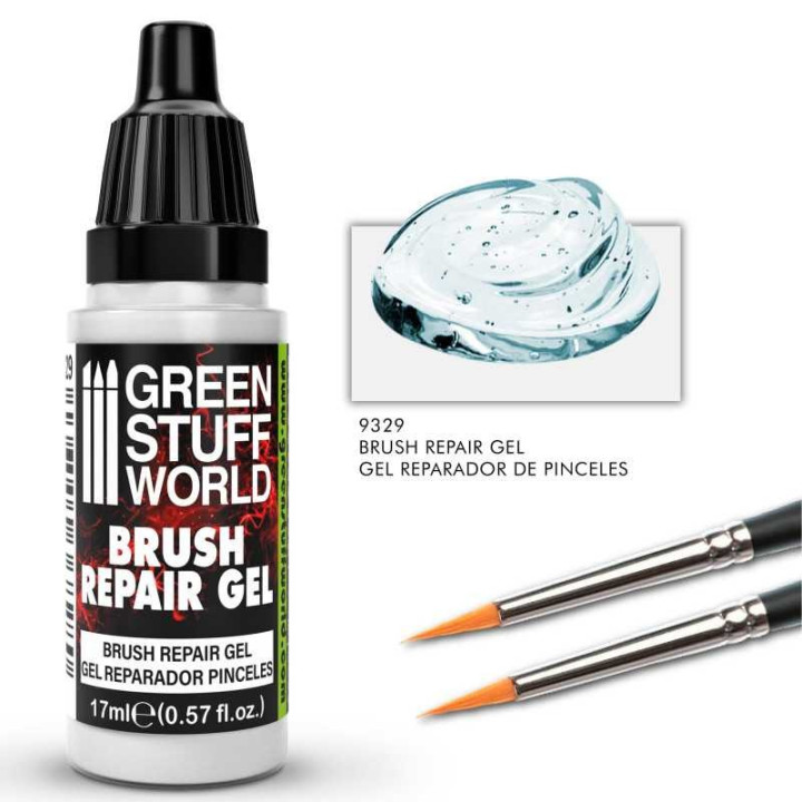 TERRAIN - DÉCORS - Gel de Réparation pour Pinceaux