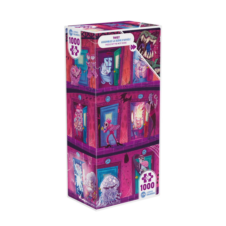 PUZZLES CARTONS - Puzzle Twist - Hellton Palace - 1000 Pièces