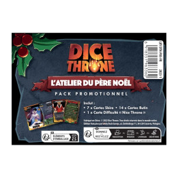 A TRIER - Dice Throne l'atelier du père noel: pack promotionnel