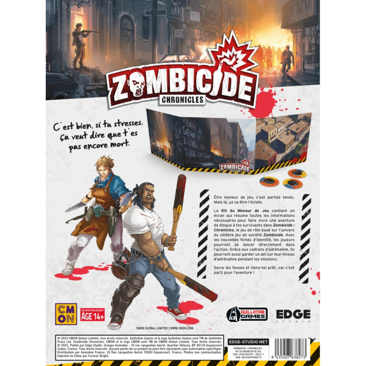 VICTORIEN ET CONTEMPORAIN - Zombicide : Chronicles - Kit du Meneur de Jeu