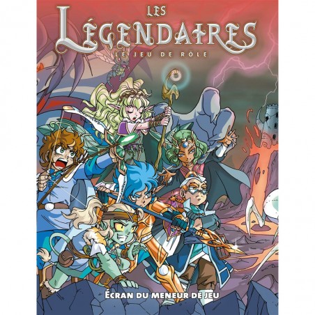 Les Légendaires - Ecran du Meneur de Jeu