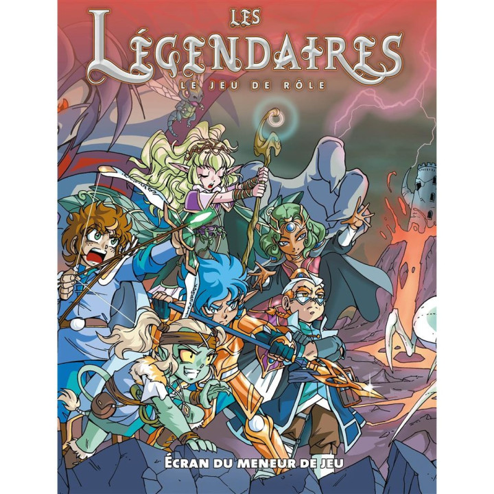 Les Légendaires - Ecran du Meneur de Jeu - MEDIEVALE E FANTASY