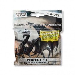 SLEEVES - Dragon shield Standard Perfect fit Sideloading Sleeves - Clear /Smoke