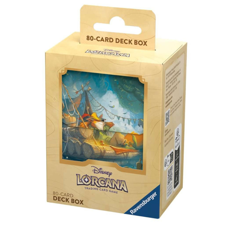 LORCANA - Disney Lorcana - Les Terres d'Encre - Deckbox - ROBIN DES BOIS