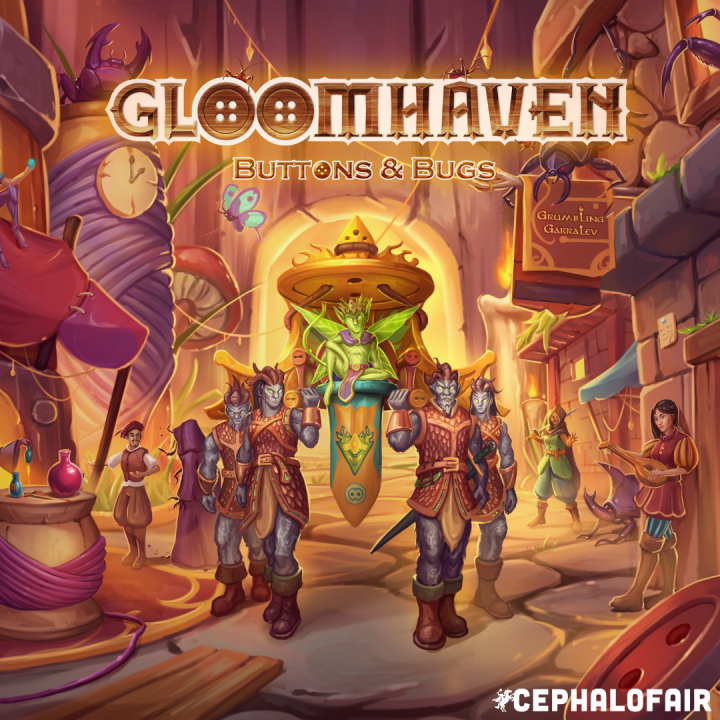 JEUX DE SOCIÉTÉ - Gloomhaven: Buttons & Bugs
