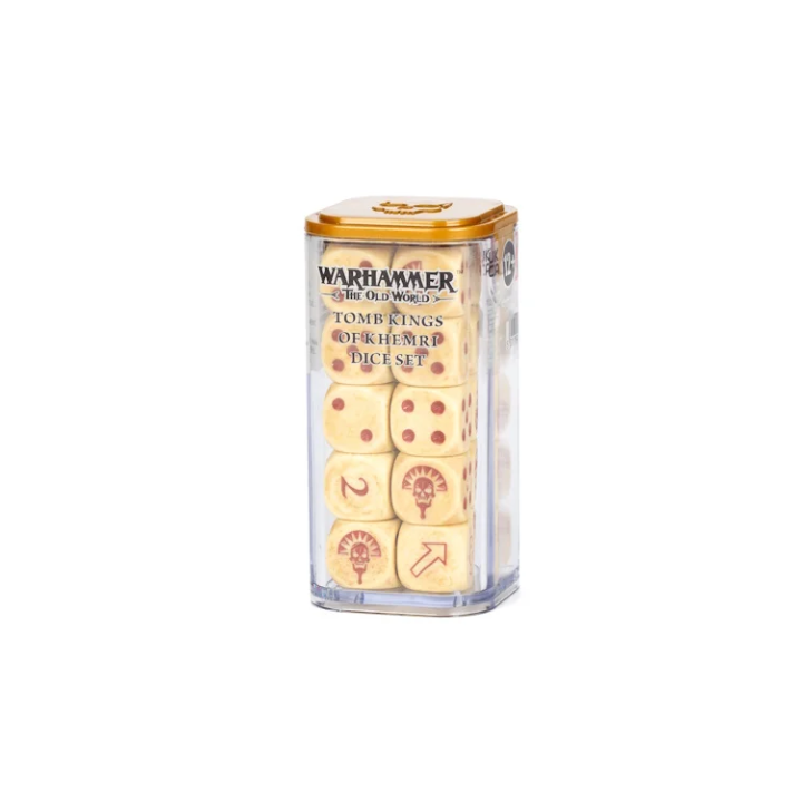 Warhammer: The Old world - Dice Set Tomb Kings - Dice