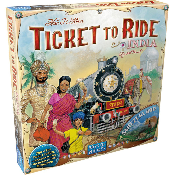 Les Aventuriers du Rail - Inde & Suisse - ZU SORTIEREN