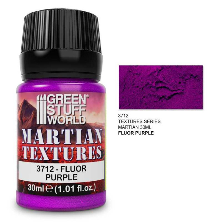 Textured Paint - Martian - Fluor Purple 30ml - PAINTINGS
