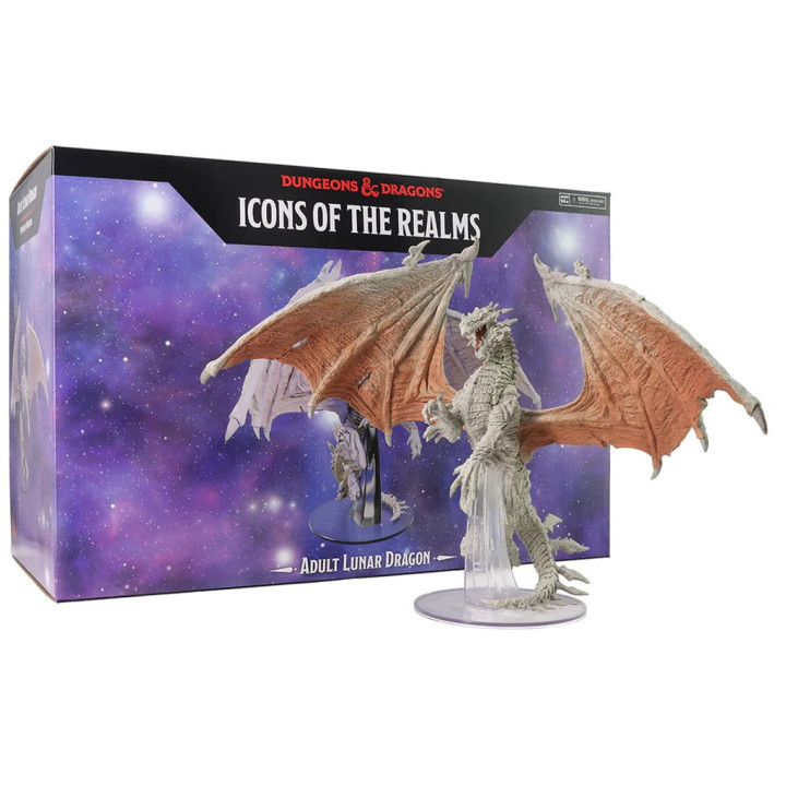 D&D Icons Of The Realms - Adult Lunar Dragon - TO SORT