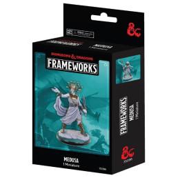 D&D Frameworks Unpainted Miniatures - Medusa - MINIS