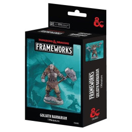 D&D Frameworks Unpainted Miniatures - Goliath Barbarian Male - MINIS